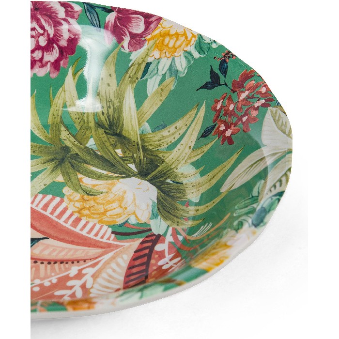 tableware/plates-bowls/coincasa-melamine-deep-plate-with-flowers-7412514
