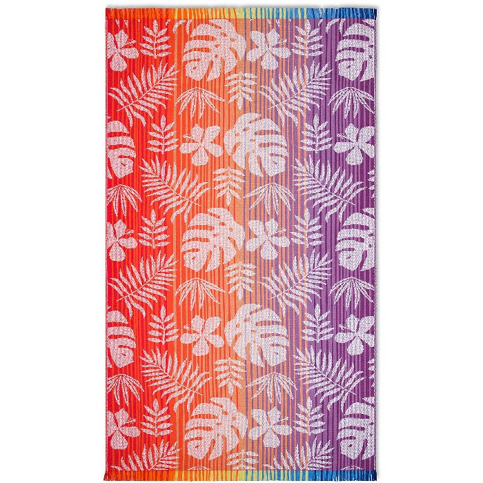 outdoor/beach-related/coincasa-large-terry-beach-towel-with-tropical-motif-7412605