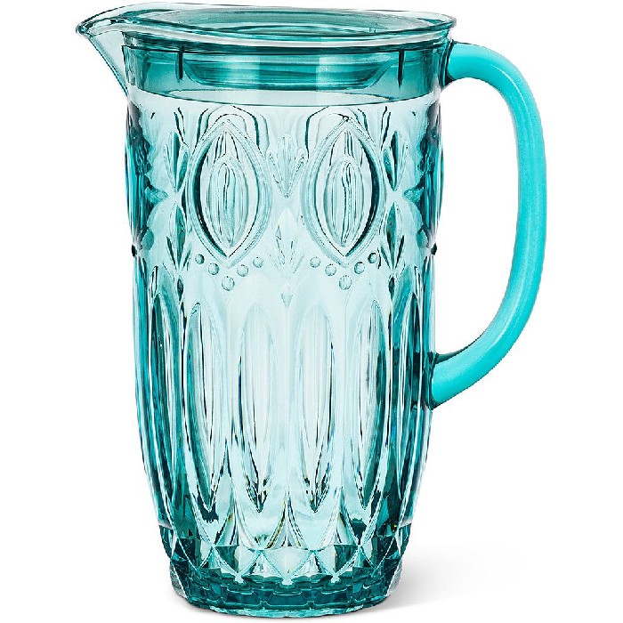 tableware/carafes-jugs-bottles/coincasa-gloria-blue-plastic-jug-7413814