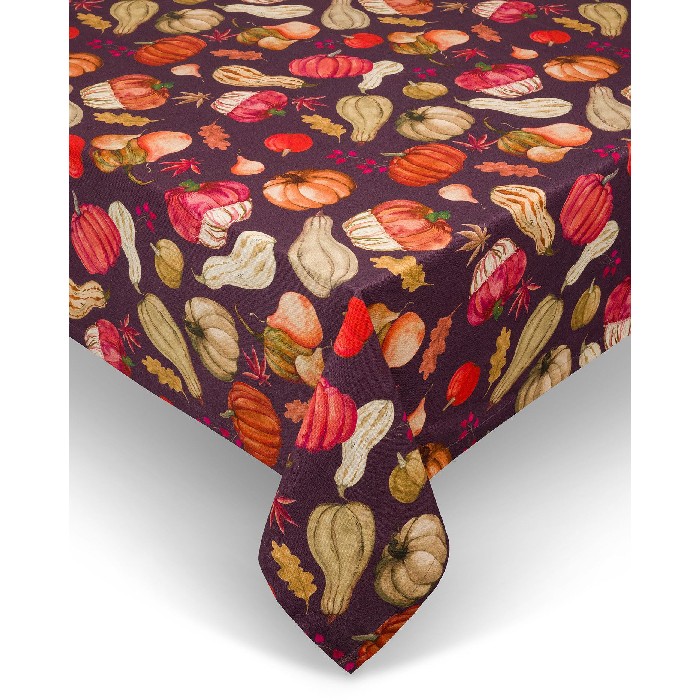 home-textiles/table-cloths-runners/coincasa-panama-cotton-tablecloth-with-pumpkin-print-orange-7419565