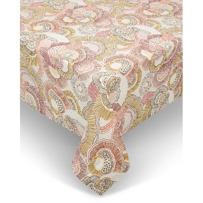home-textiles/table-cloths-runners/coincasa-panama-tablecloth-in-pure-cotton-with-floral-print-brown-7419587