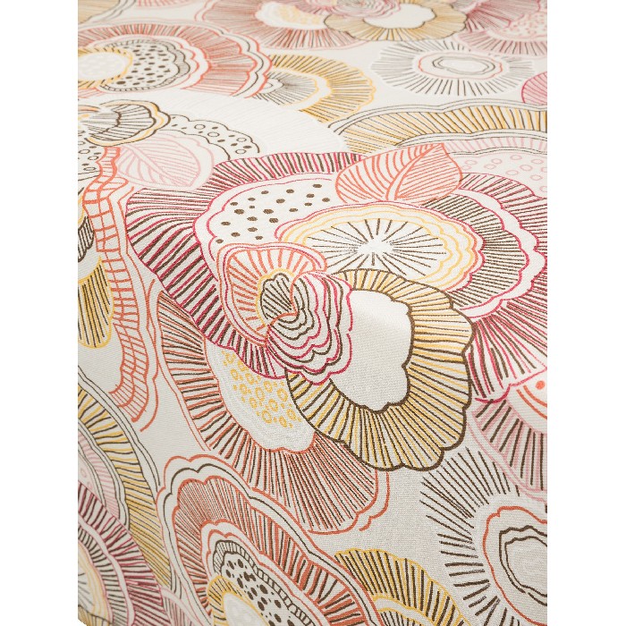 home-textiles/table-cloths-runners/coincasa-panama-tablecloth-in-pure-cotton-with-floral-print-brown-7419587