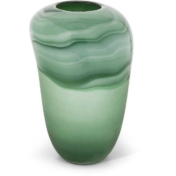 home-decor/vases/coincasa-colored-paste-glass-vase-green