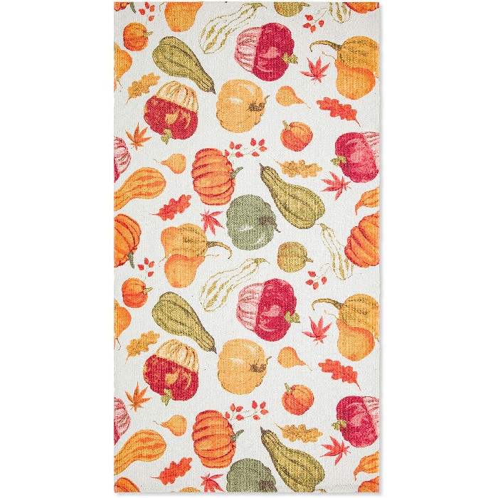 home-textiles/kitchen-textiles/coincasa-pumpkin-print-kitchen-mat-orange-7455067