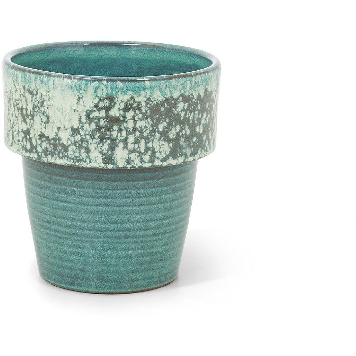 home-decor/indoor-pots-plant-stands/coincasa-ceramic-cachepot-with-reactive-glaze-handcrafted-turquoise-7455665