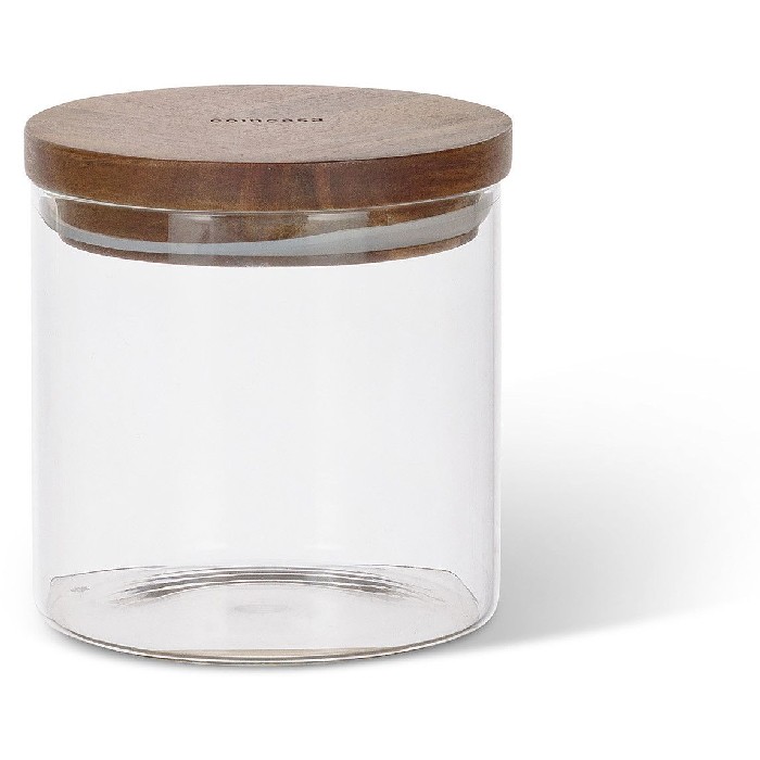 kitchenware/food-storage/coincasa-glass-jar-with-lid-in-acacia-wood-7459683