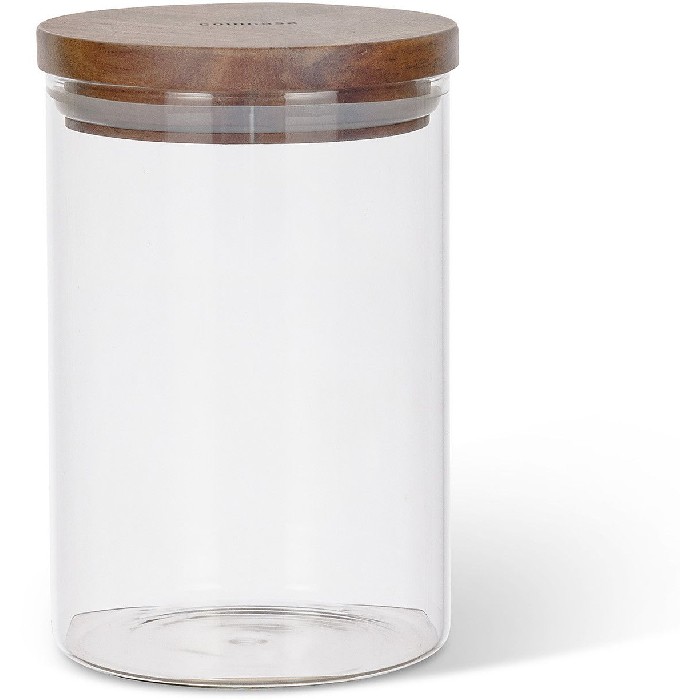 kitchenware/food-storage/coincasa-glass-jar-with-lid-in-acacia-wood-7459686