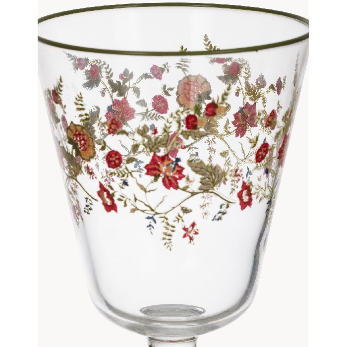 tableware/glassware/coincasa-glass-goblet-with-flower-motif-7462662