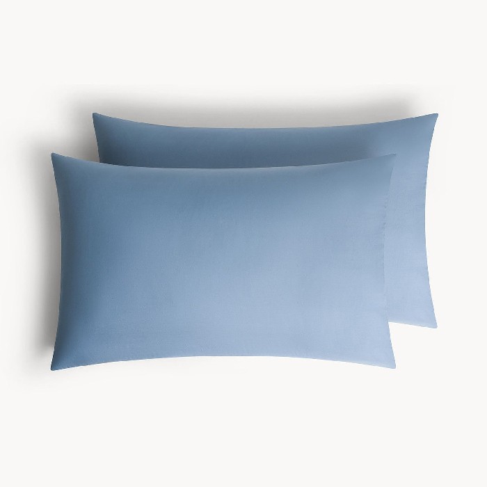 home-textiles/pillow-cases/coincasa-set-of-2-pure-cotton-pillowcases-solid-color-7466256