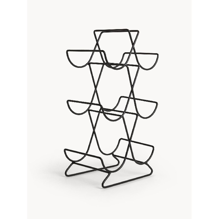 kitchenware/racks-holders-trollies/coincasa-black-thread-bottle-holder