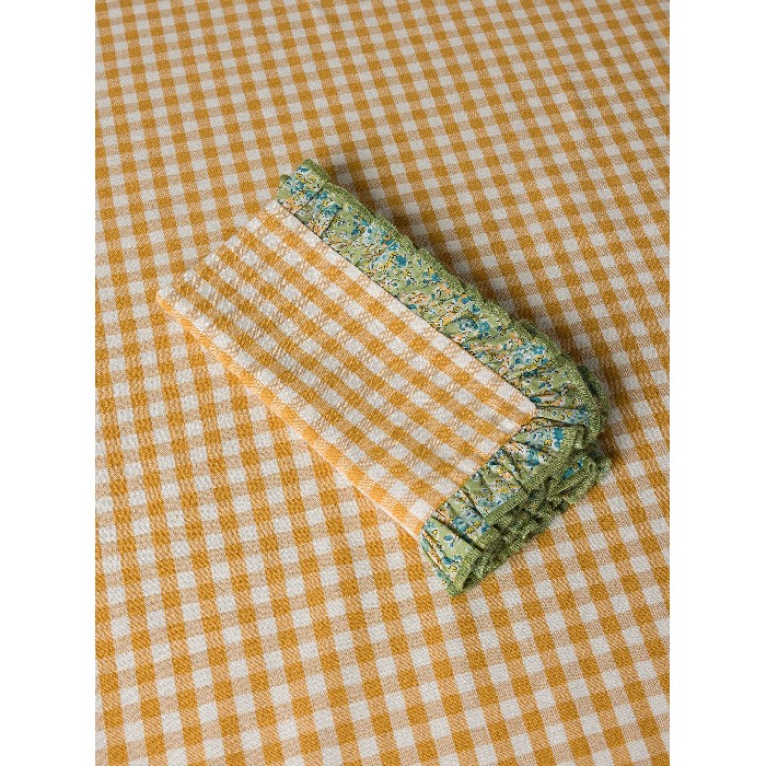 home-textiles/table-cloths-runners/coincasa-tablecloth-in-pure-cotton-gingham-with-floral-ruffle