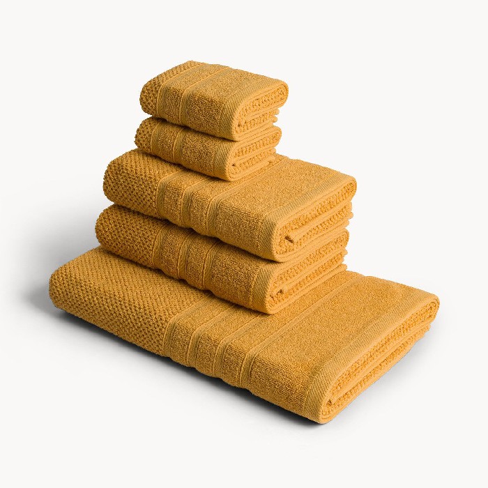 home-textiles/bath-linen-towels/coincasa-set-of-5-plain-cotton-terry-towels-7467722