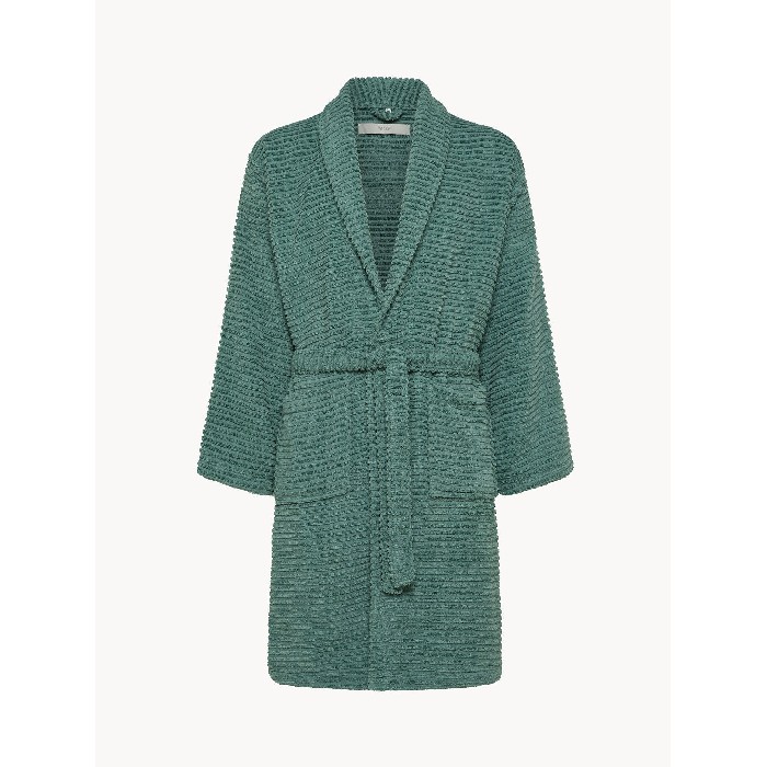 home-textiles/bathrobes-dressing-gowns/coincasa-zero-twist-striped-terry-bathrobe-7467807