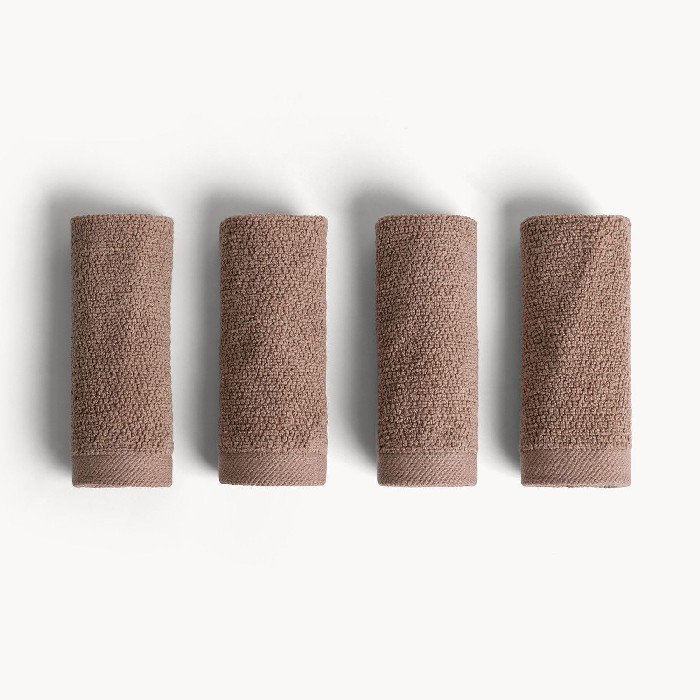 home-textiles/bath-linen-towels/coincasa-set-of-4-zero-twist-sponge-washcloths-solid-color-7467813