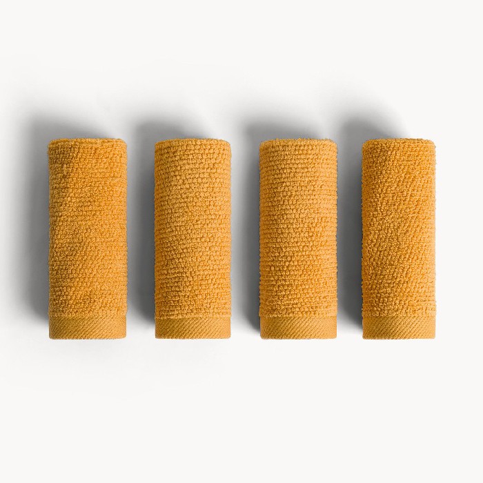 home-textiles/bath-linen-towels/coincasa-set-of-4-zero-twist-sponge-washcloths-solid-color-7467817