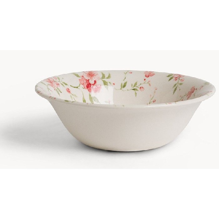 tableware/plates-bowls/coincasa-flower-ceramic-bowl