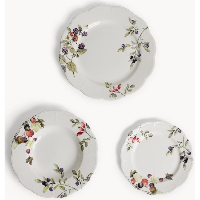 tableware/plates-bowls/coincasa-set-of-18-olives-ceramic-plates
