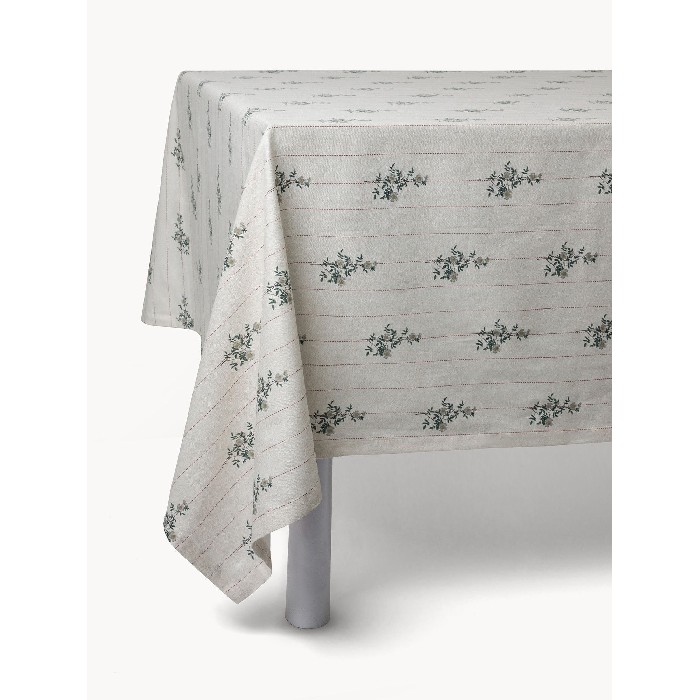 home-textiles/table-cloths-runners/coincasa-cotton-panama-tablecloth-with-bouquet-print
