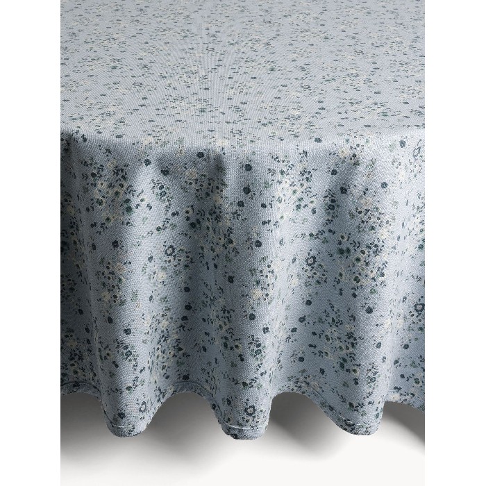 home-textiles/table-cloths-runners/coincasa-round-cotton-panama-tablecloth-with-flower-print