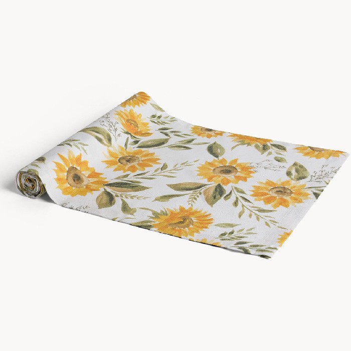 home-textiles/table-cloths-runners/coincasa-cotton-panama-runner-with-sunflower-print