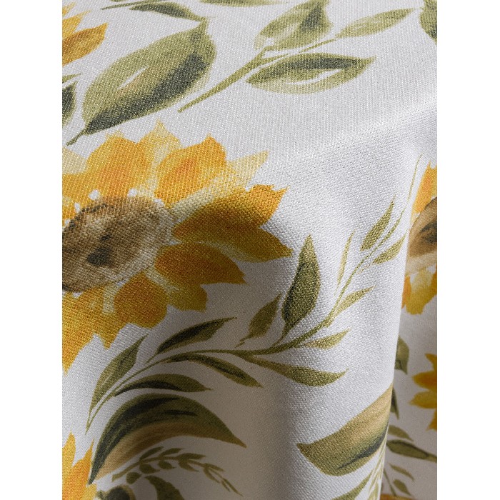 home-textiles/table-cloths-runners/coincasa-water-repellent-cotton-panama-round-tablecloth-with-sunflower-print