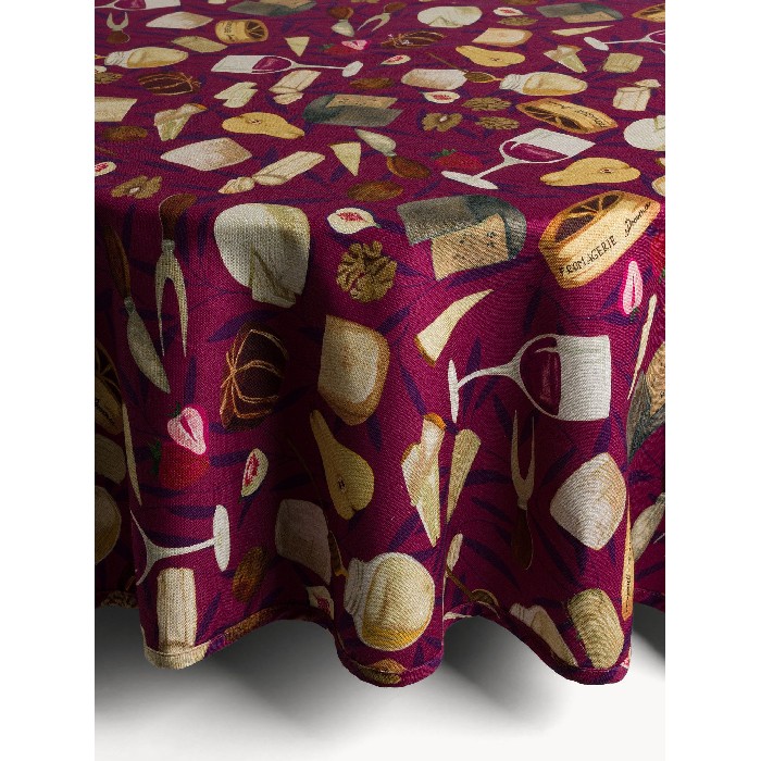 home-textiles/table-cloths-runners/coincasa-round-cotton-panama-tablecloth-with-cheese-print