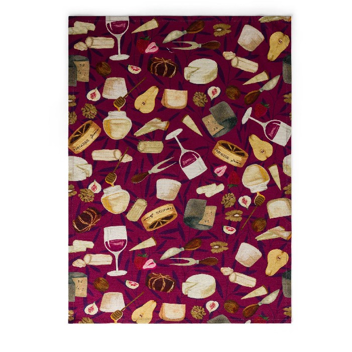home-textiles/kitchen-textiles/coincasa-set-of-2-cotton-panama-tea-towels-with-cheese-print