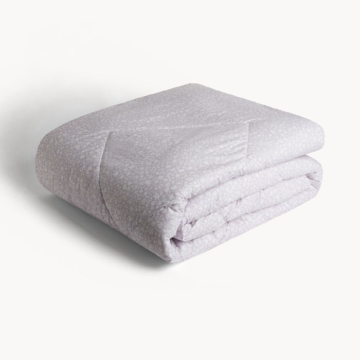 home-textiles/bedspreads-duvets-quilts/coincasa-cotton-percale-quilt-with-lavender-print