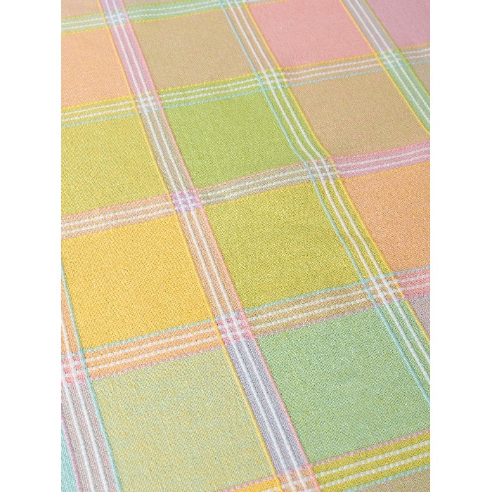 home-textiles/table-cloths-runners/coincasa-pastel-check-cotton-tablecloth-7468287