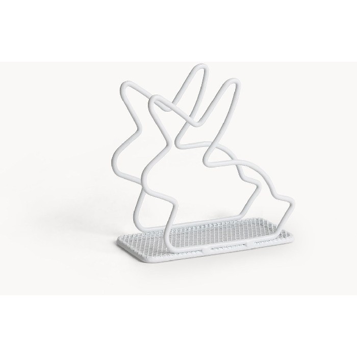 tableware/miscellaneous-tableware/coincasa-enamelled-iron-napkin-holder-with-bunny-shape
