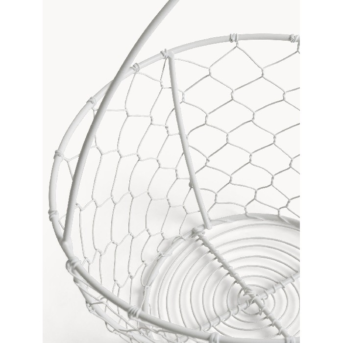 tableware/centrepieces-fruit-bowls/coincasa-enamelled-iron-basket-with-rabbit-shape-7468390