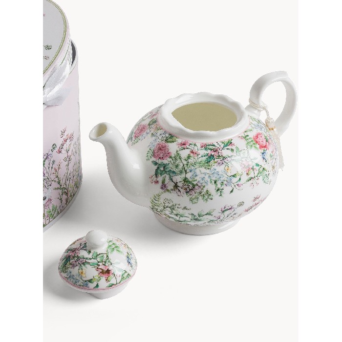 kitchenware/tea-coffee-accessories/coincasa-teapot-in-new-bone-china-with-spring-decoration-7468408