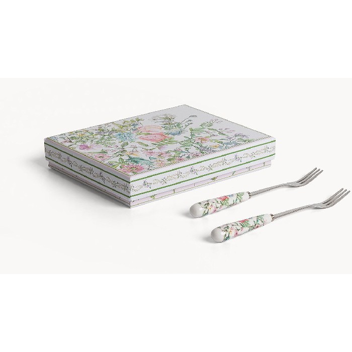 tableware/cutlery/coincasa-set-of-4-forks-with-floral-decoration