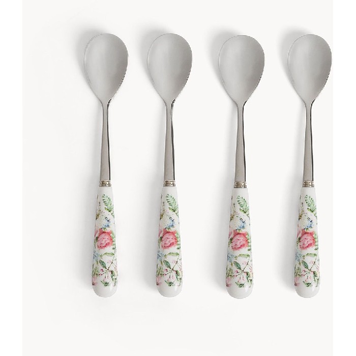 tableware/cutlery/coincasa-set-of-4-teaspoons-with-floral-decoration
