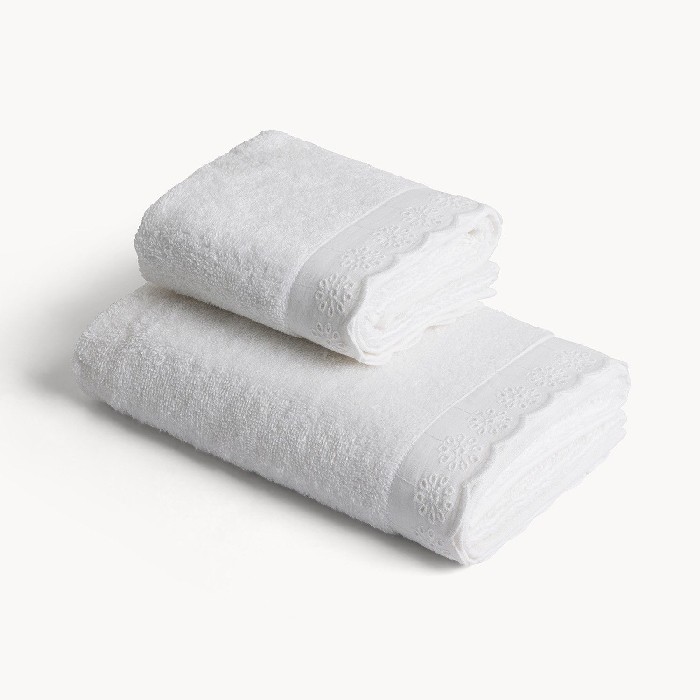 home-textiles/bath-linen-towels/coincasa-pure-cotton-towel-with-sangallo-border-one-towel-only