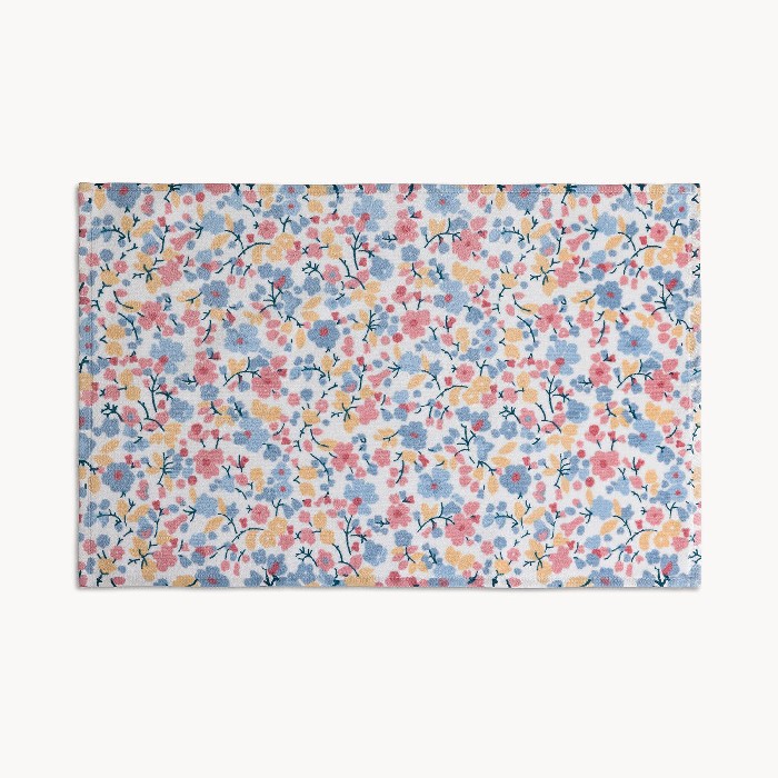 home-textiles/bath-linen-towels/coincasa-cotton-velour-towel-with-floral-pattern-one-towel-only-7468638
