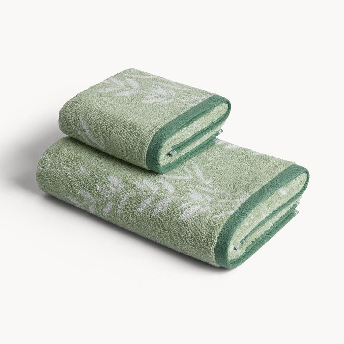 home-textiles/bath-linen-towels/coincasa-pure-cotton-yarn-dyed-towel-with-wheat-ears-motif-one-towel-only-7468827