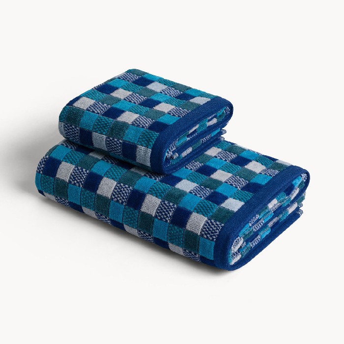 home-textiles/bath-linen-towels/coincasa-pure-cotton-yarn-dyed-towel-with-wheat-ears-motif-one-towel-only-7468829
