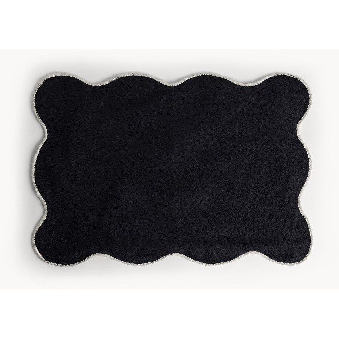 tableware/placemats-coasters-trivets/coincasa-cotton-placemat-with-scalloped-edges-and-overlock-7468927