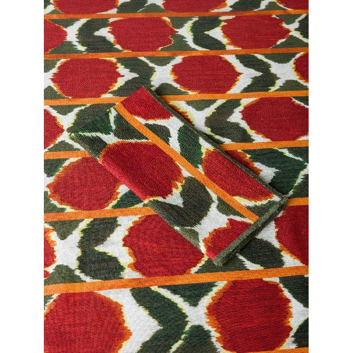 home-textiles/table-cloths-runners/coincasa-pure-cotton-panama-tablecloth-with-ikat-print-7469549