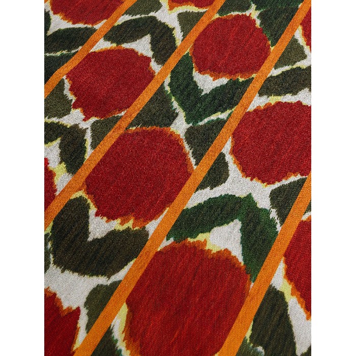 home-textiles/table-cloths-runners/coincasa-round-pure-cotton-panama-tablecloth-with-ikat-print