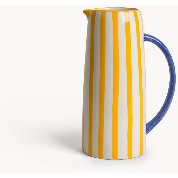 tableware/carafes-jugs-bottles/coincasa-striped-ceramic-carafe-7469571