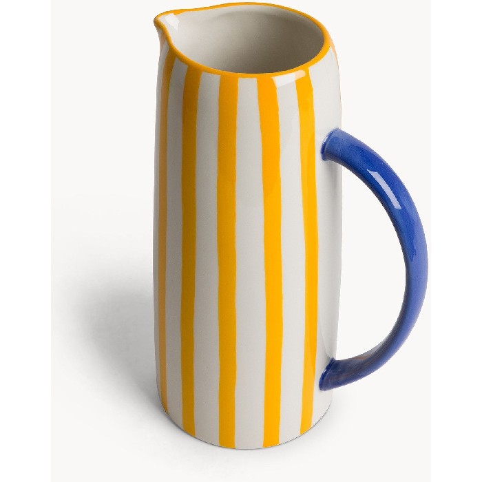 tableware/carafes-jugs-bottles/coincasa-striped-ceramic-carafe-7469571