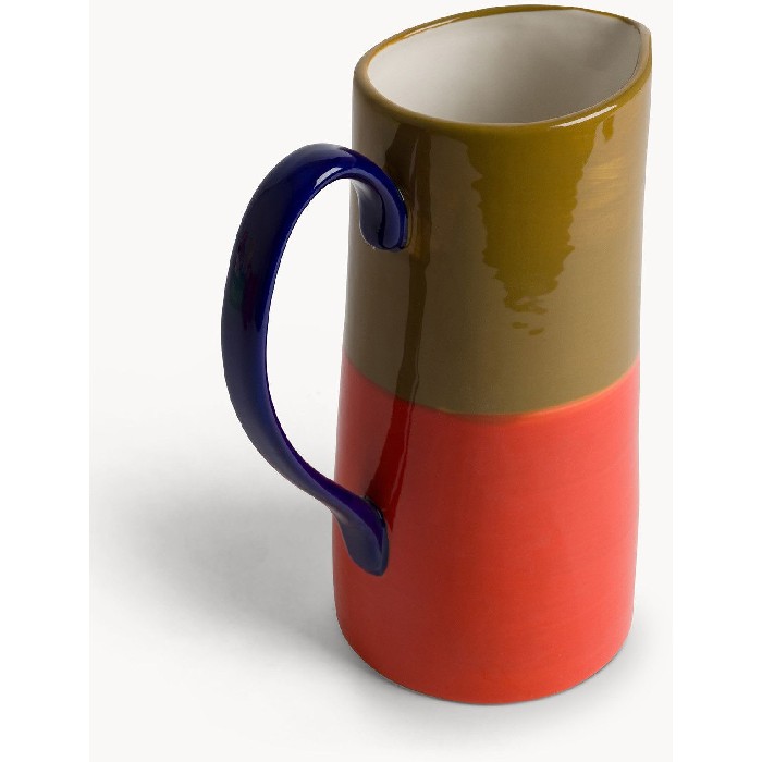 tableware/carafes-jugs-bottles/coincasa-striped-ceramic-carafe-7469584
