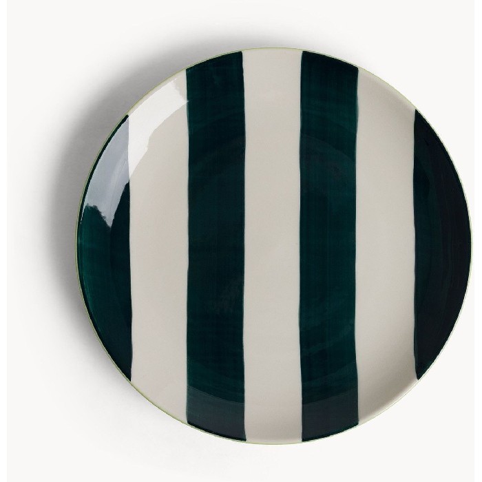 tableware/plates-bowls/coincasa-ceramic-dinner-plate-with-stripes-7469607