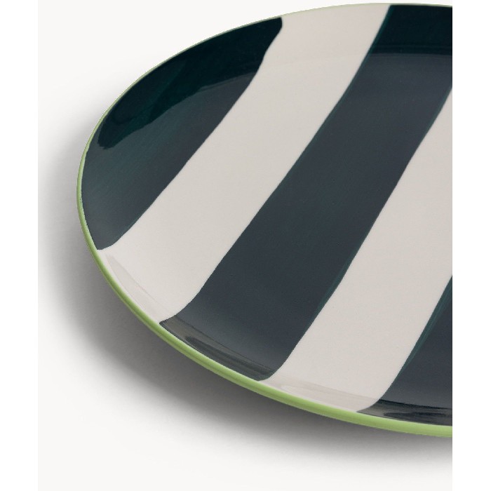 tableware/plates-bowls/coincasa-ceramic-fruit-plate-with-stripes-7469609