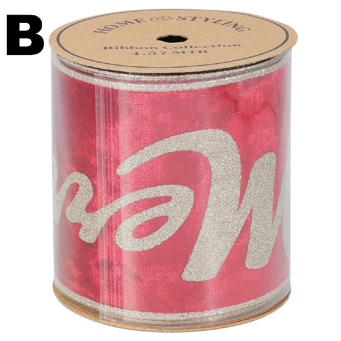 christmas/wrapping-paper-ribbons/red-ribbon-–-450cm-x-10cm-3-assorted-designs