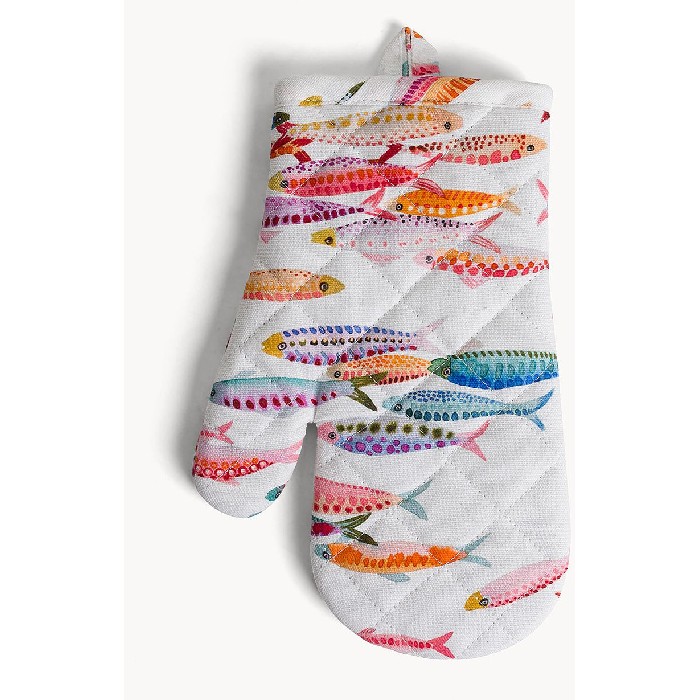home-textiles/kitchen-textiles/coincasa-pure-cotton-panama-kitchen-glove-with-fish-print