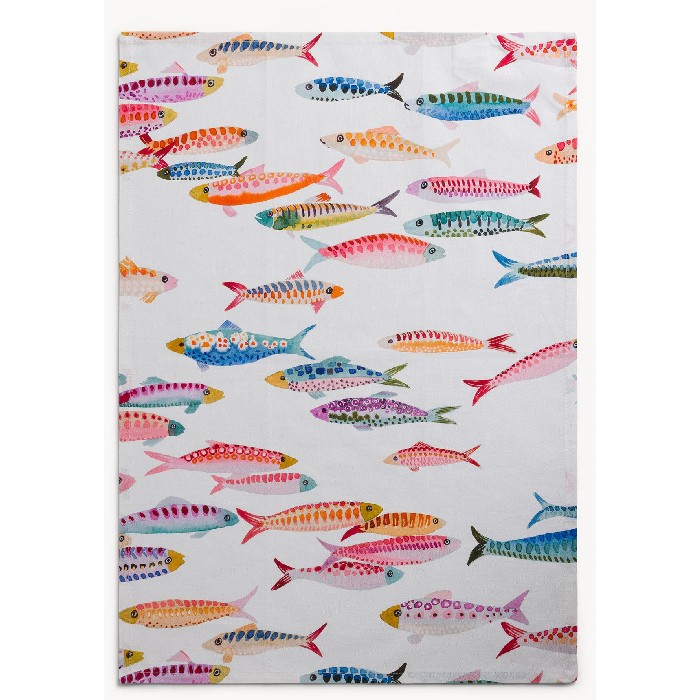 home-textiles/kitchen-textiles/coincasa-set-of-3-pure-cotton-fish-print-tea-towels
