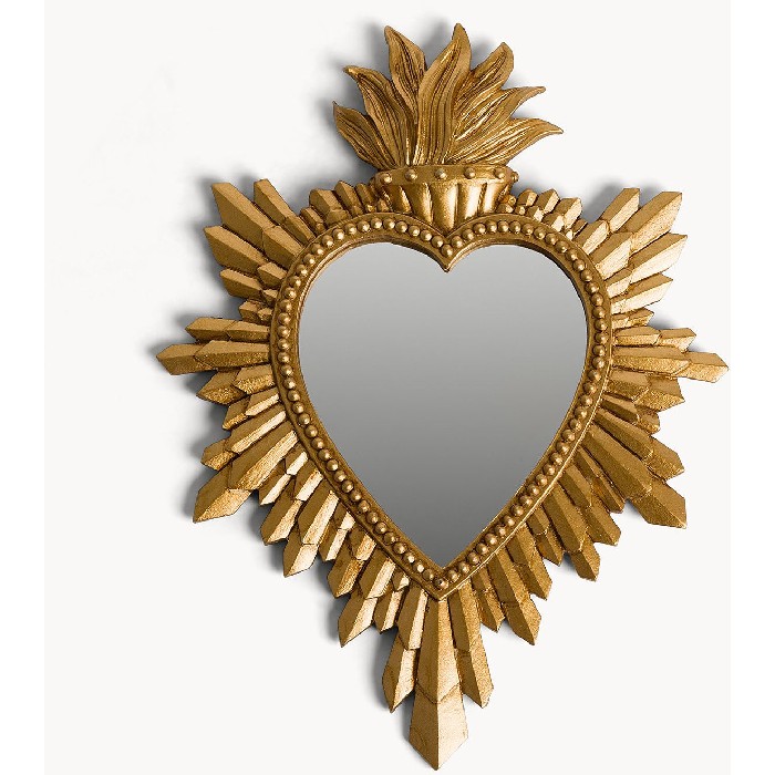 home-decor/mirrors/coincasa-mirror-with-golden-frame-7474986